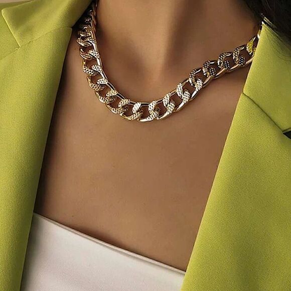 Gold Filled Chain Necklace - Picture 1 of 5